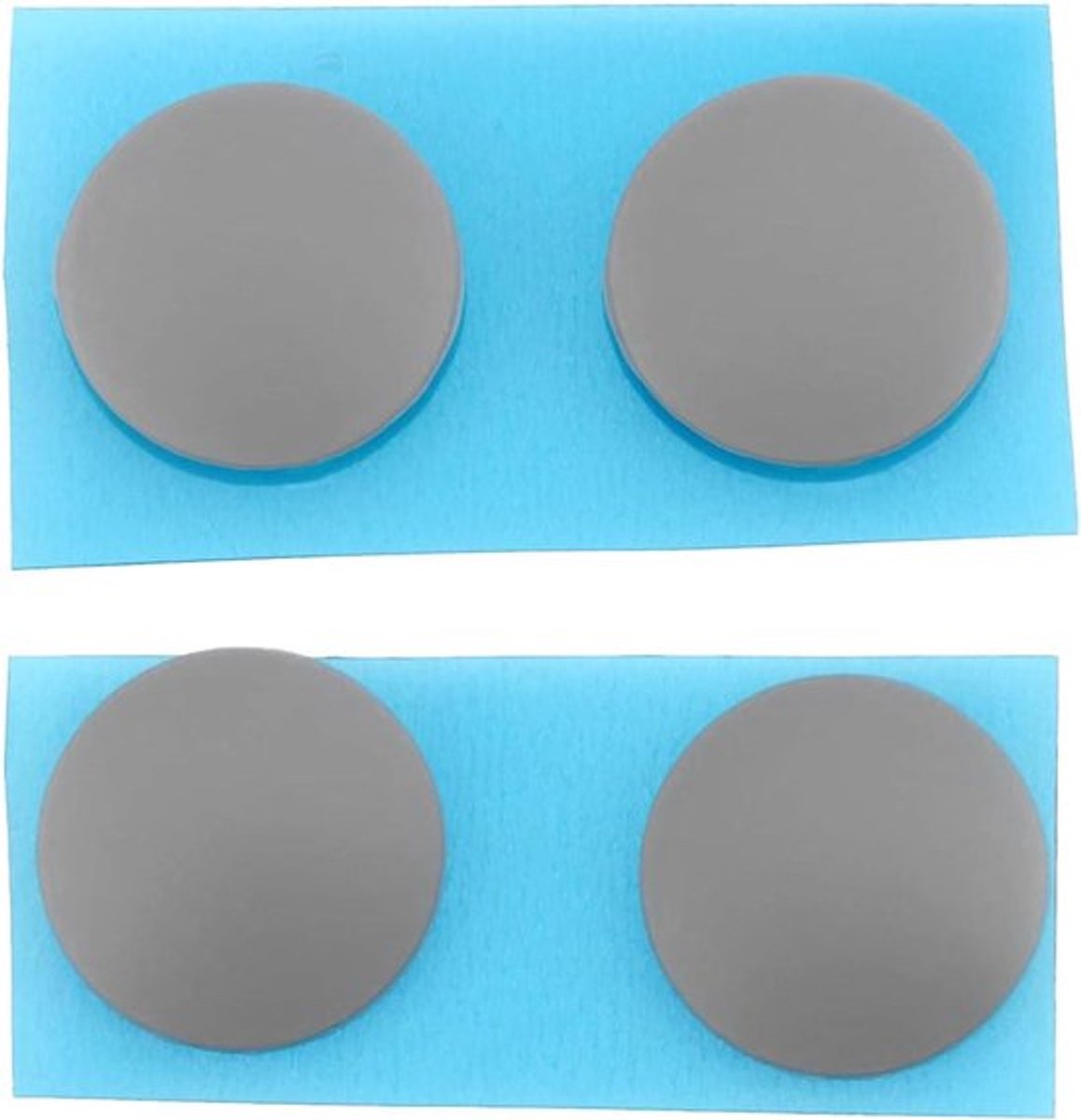 Rubberen voetjes bodemhoes voor Microsoft Surface Laptop 3/4/5 (Grijs) - Set van 4 Stuks