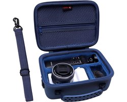 Duurzame Hard Camera Tas voor Sony ZV-1 / ZV-1F / ZV-1 II – Beschermende Opbergtas met Vaste Compartimenten voor Vlogger Accessoires, Statief en Microfoon – Ideaal voor Reizen en Fotografie