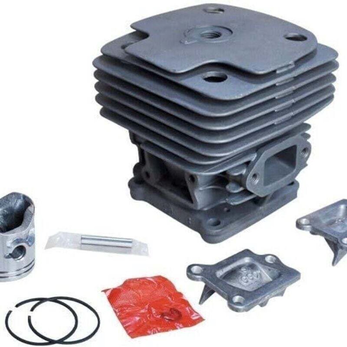 Zuiger-cilinderkit van 40,5 mm voor geschikt voor Husqvarna-grasmaaiers 243R, 243RJ, 543RBK, 543RBS, 543RBX, 543RS, B40BT, B40P, B40B, BCZ400SW, BCZ4000DL, BCZ4000DW en BCZ4200CL.