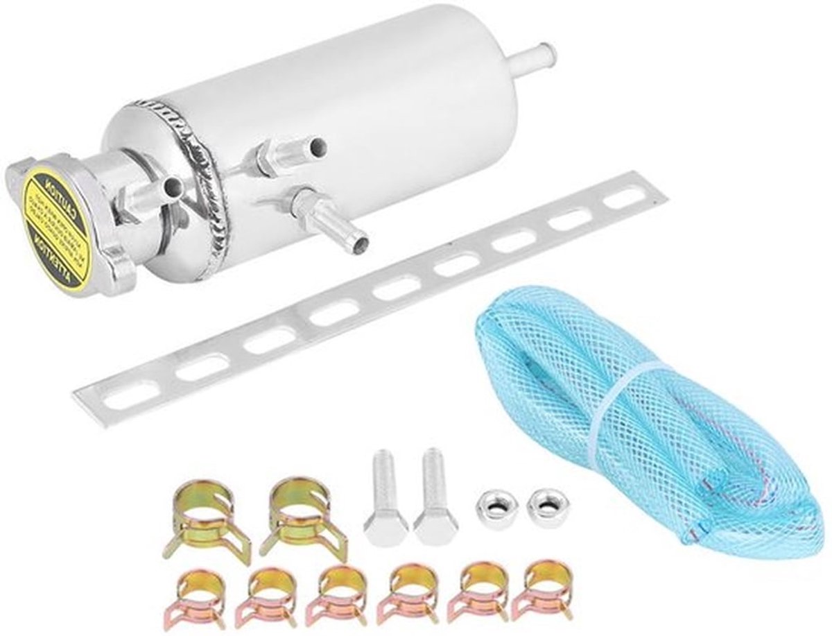 Universele 350 ml aluminium overloopopvangbak voor auto's en SUV's