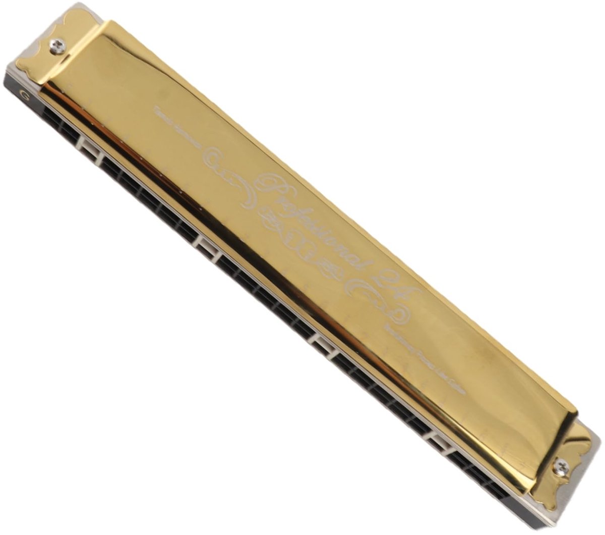 Golden crown - Diatonische Mondharmonica - Gouden D-sleutel