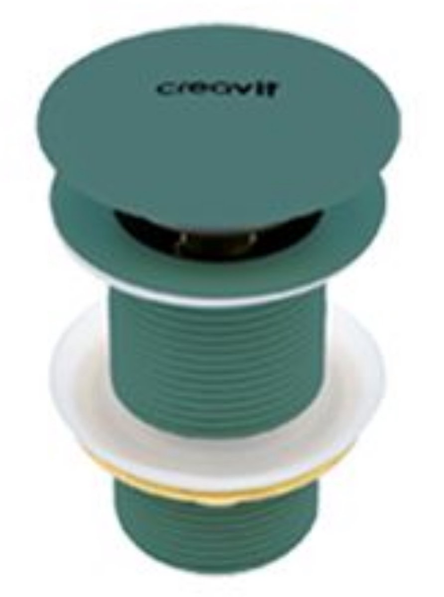 Afvoerplug – Click Waste 5/4 – Met overloop – Nijlgroen