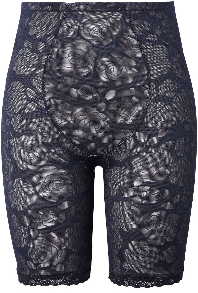 TruYou - Dames - TRUYOU shaping panty kant hoge taille - Zwart - Maat 58+