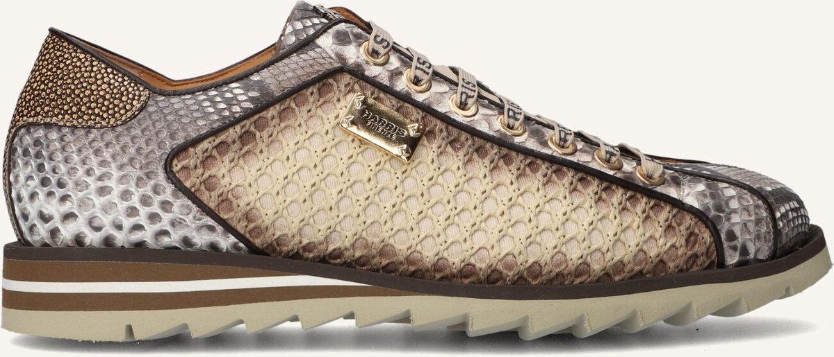 HARRIS Mugello Sneakers - Leer - Heren - Bruin - Maat 44