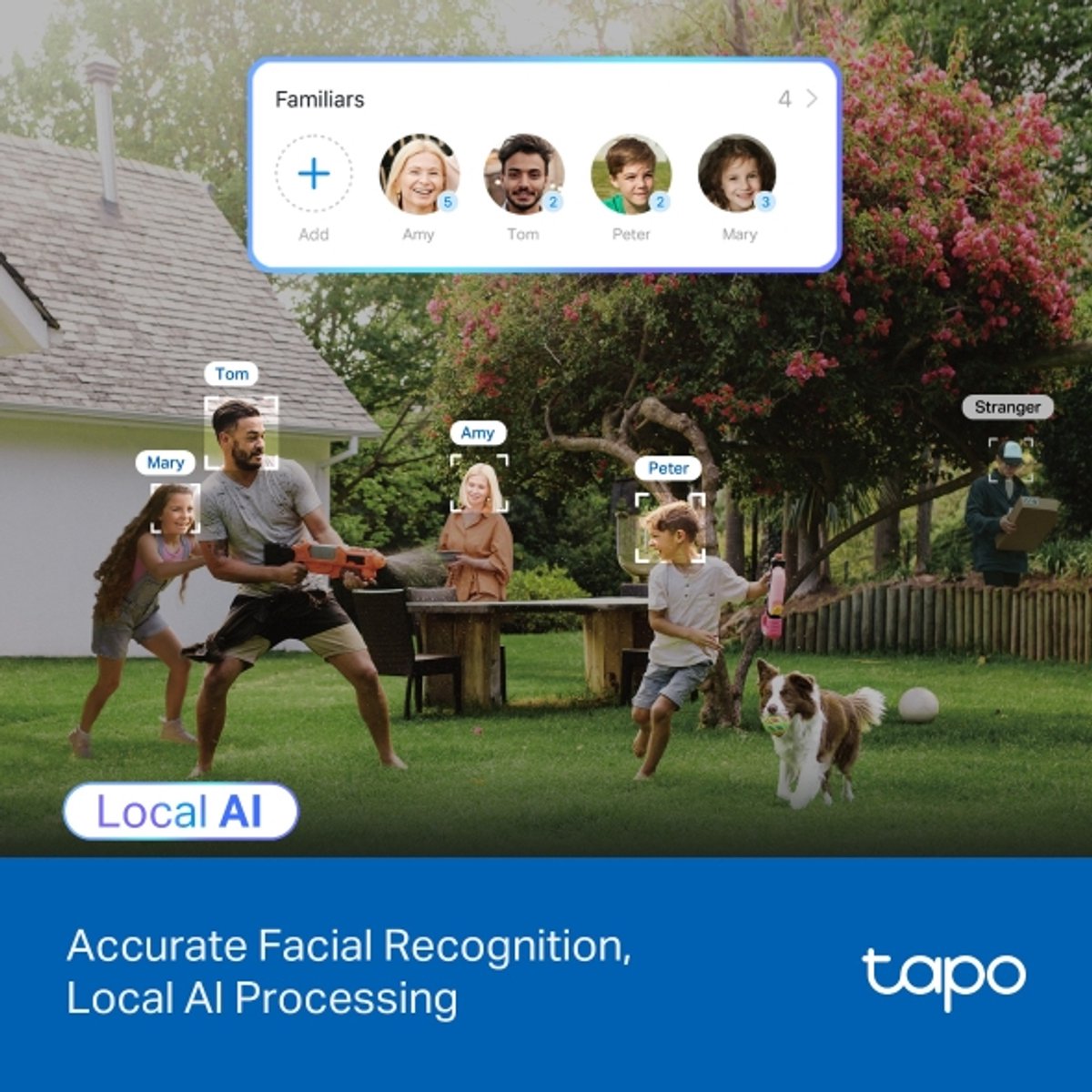Tapo C560WS Beveiligingscamera 4K IP66 - afbeelding 3