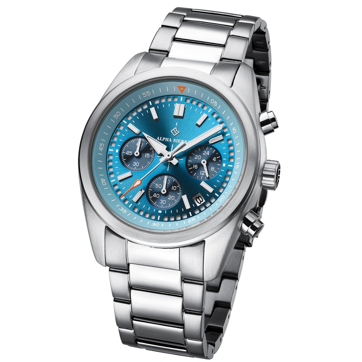Alpha Sierra - Heren Horloge Reaper - Zilver
