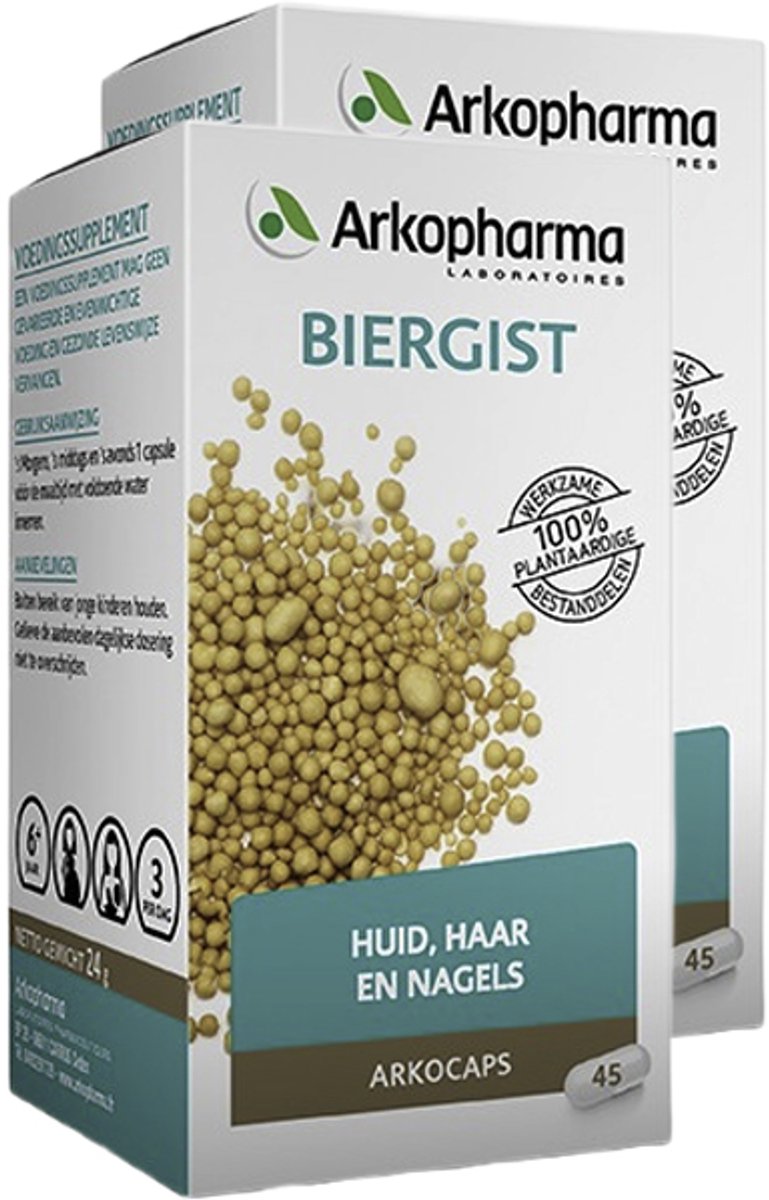 Arkopharma | Arkocaps Biergist | 45 Capsules | 2 stuks | 2 x 45 capsules