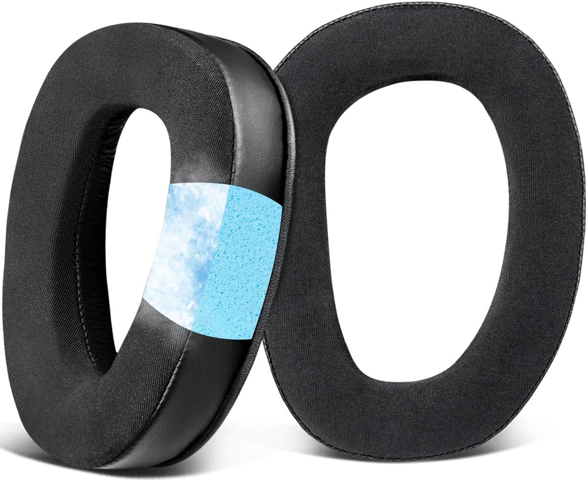 Vervangende Koel Gel Oorkussens voor Sennheiser GSP 370/350/303/302/301/300, Comfortabele Oorkussens met Gel, Geluidsisolatie en Demping voor Gaming en Muziek