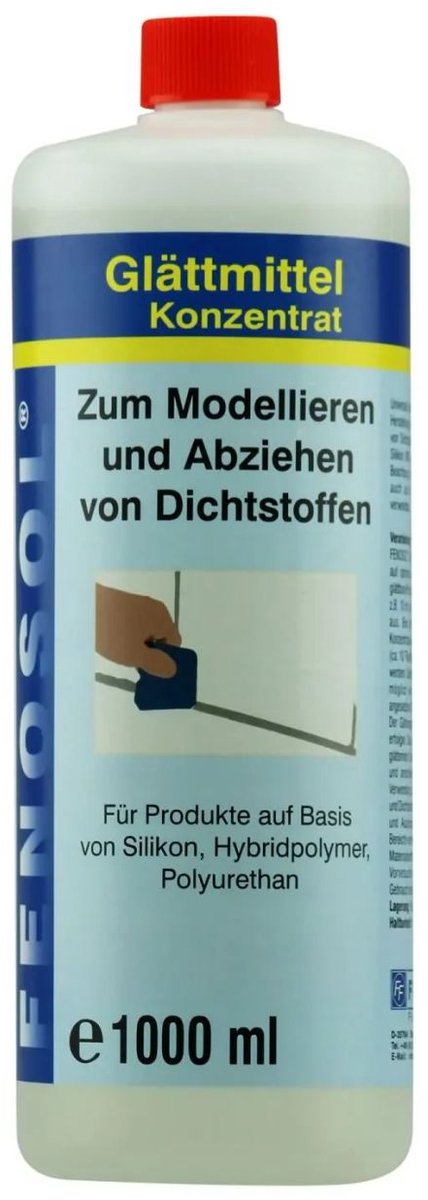 Dichtingsmiddel gladmakend concentraat 1000 ml Professioneel