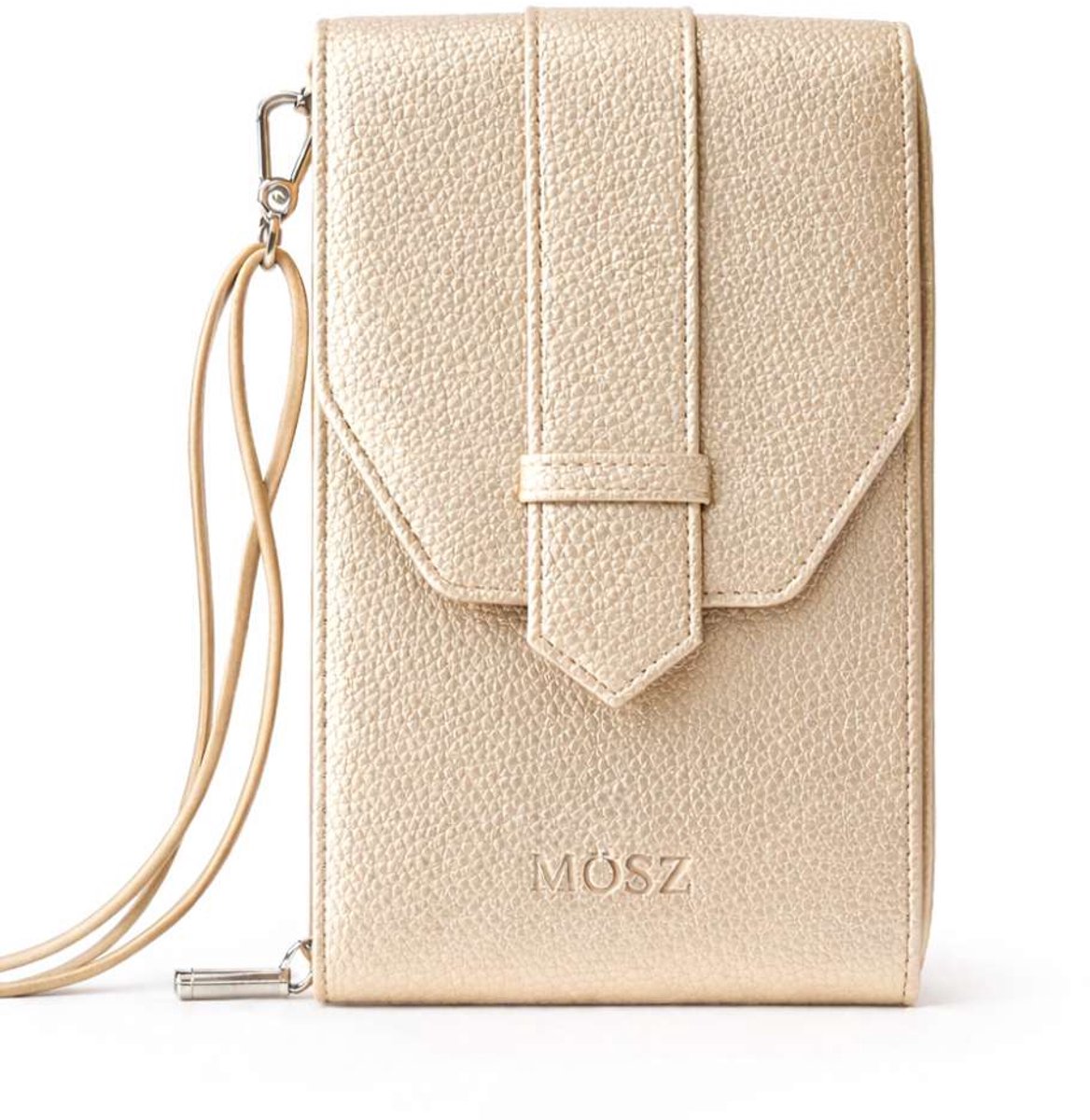MŌSZ Zand telefoontasje dames crossbody / telefoontasje met portemonee