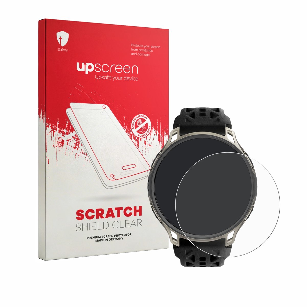 upscreen - Screenprotector voor Amazfit Cheetah 2 Pro - Folie Beschermfolie transparant