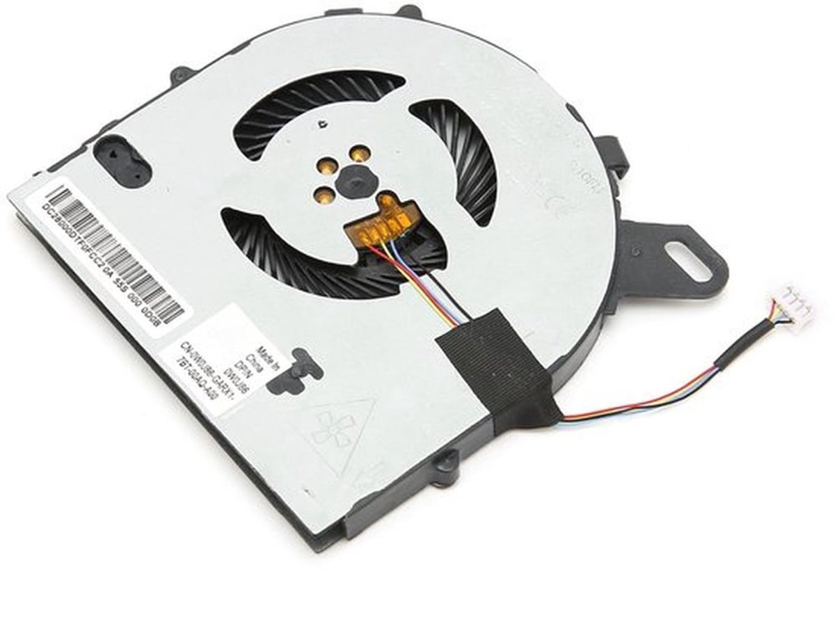 Koelventilator geschikt voor Dell Vostro 5568 en 5468 laptops, gemaakt van aluminiumlegering en ABS, met sterke warmteafvoer en duurzame constructie geschikt voor optimale koeling