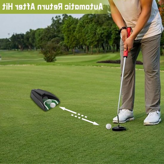 Automatische Golf Terugloopmachine voor Training, Geschikt voor Binnen en Buiten, Ideaal voor Mannen en Vrouwen — afbeelding 4