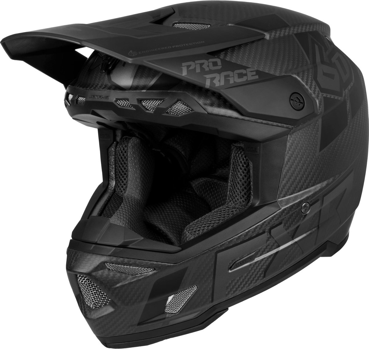 FXR 6D ATR-3 Carbon Motorcross helm -