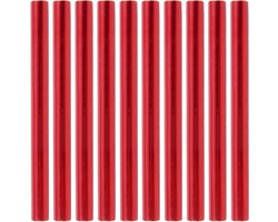 Tent Reparatie Set met Reserve Reparatiebuis en Tentstok Reparatiehoes voor Kamperen (Rood - 13mm)