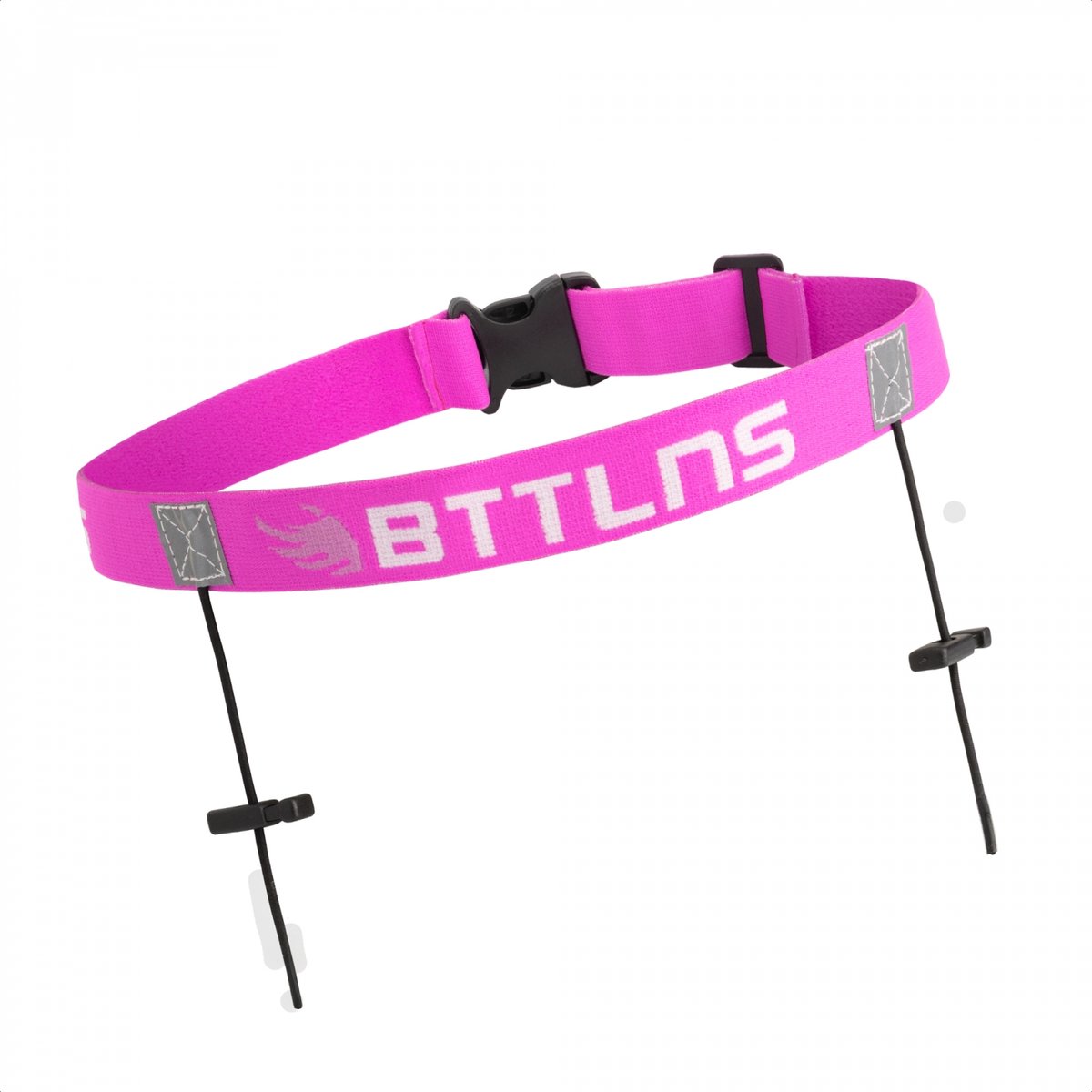 BTTLNS startnummerband kinderen - triathlon race belt - hardloopriem kids - verstelbaar - Nikiki 1.0 - roze