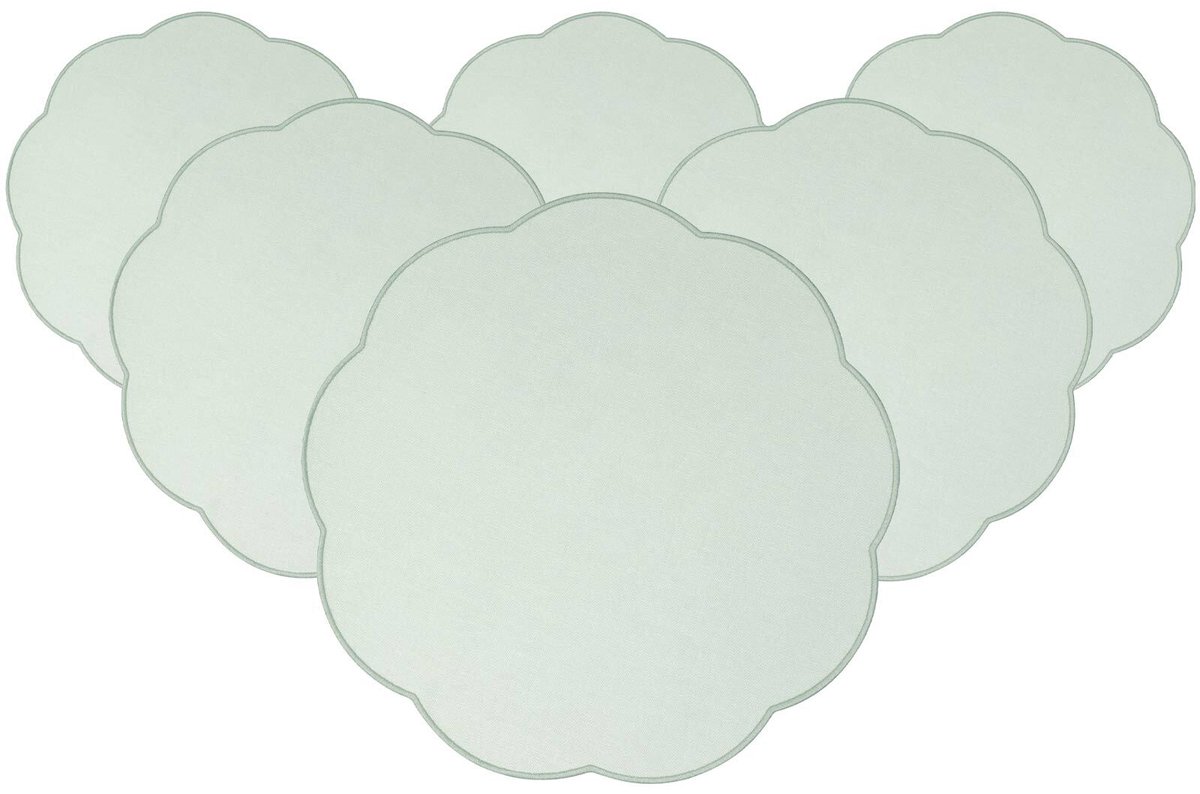 Platzsets Fleur Accessoires ø 40 cm Set van 6