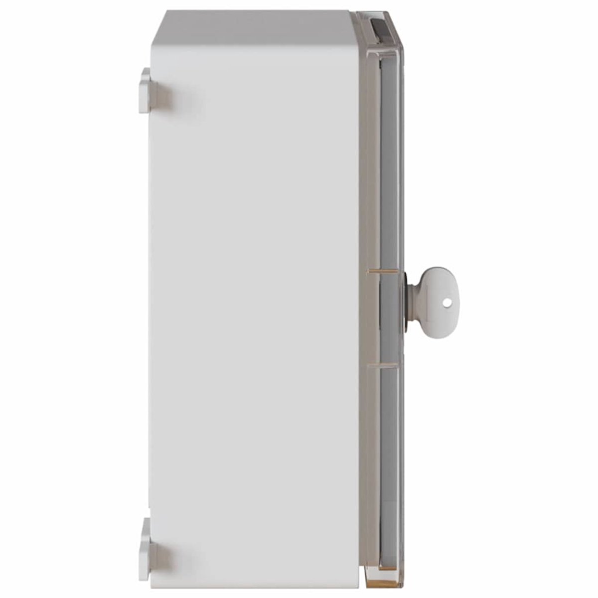 vidaXL - Besturingskast - Grijs - 28 - x - 13 - x - 28 - cm - ABS - Kunststof