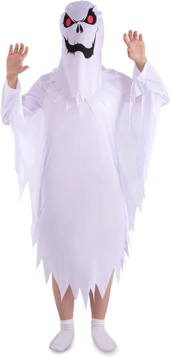 Spookachtig Kostuum Hoofdband en Badjas voor Halloween, Carnaval en Feestkleding met Accessoires