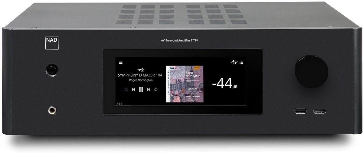 Bol.com NAD T778 AV Surround Receiver - Graphite aanbieding