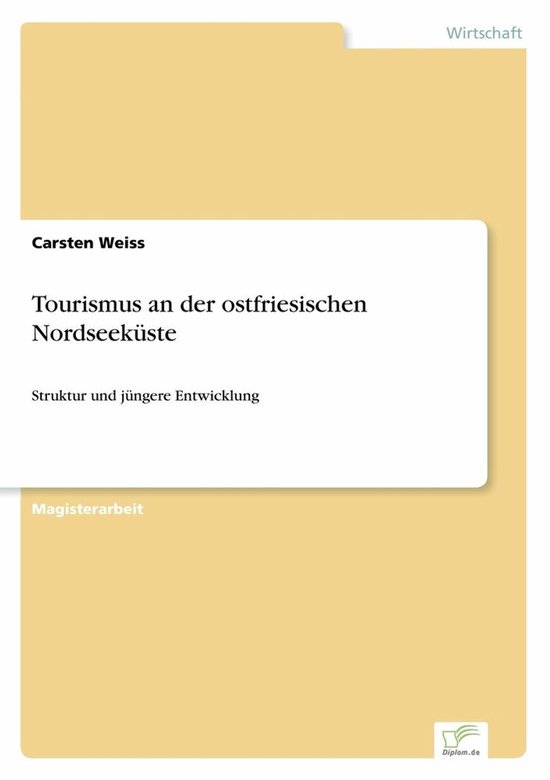 Tourismus an der ostfriesischen Nordseeküste - cover