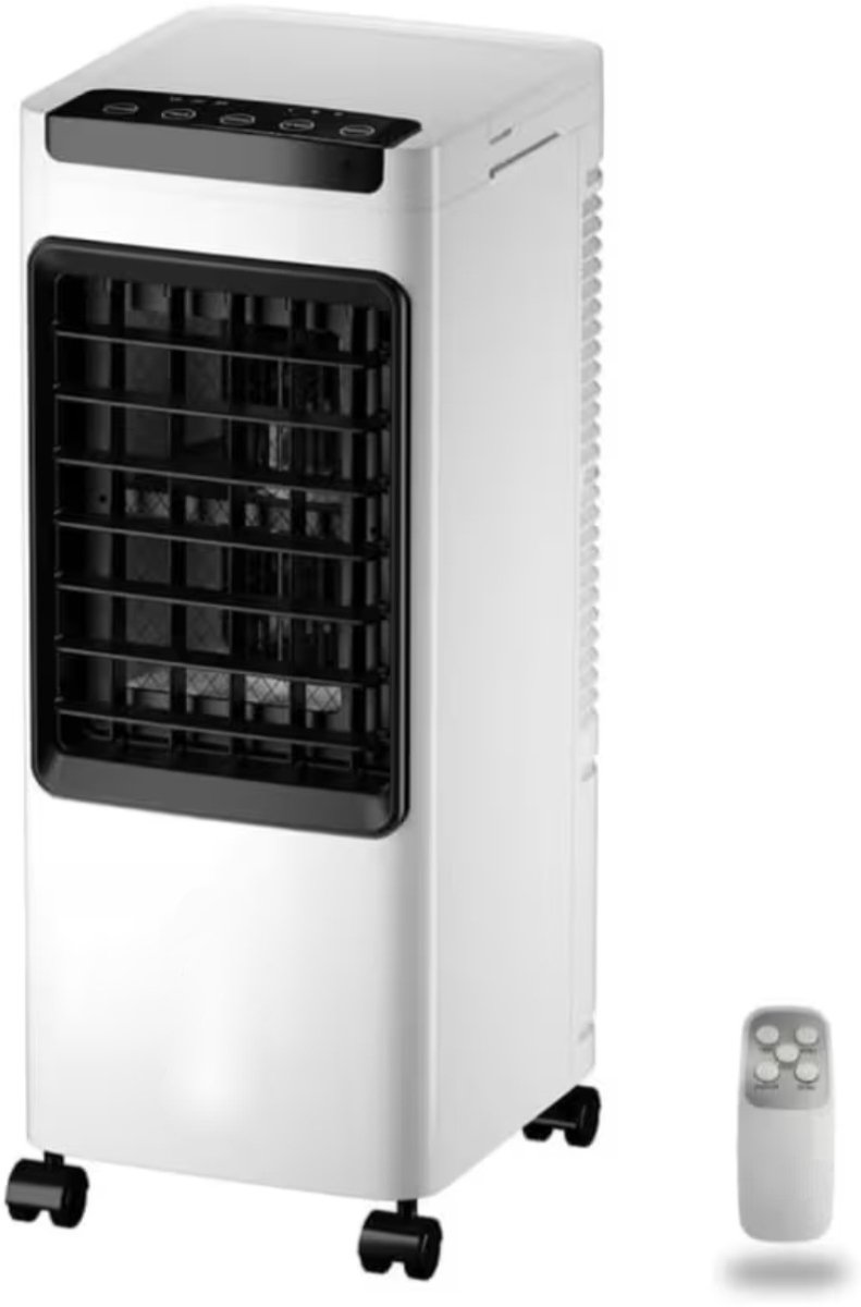 BIXc®- Draagbare Luchtkoeler – Airco - Verdampings Aircooler met Watertank – Koele Lucht Zonder Installatie – Energiezuinig, Compact en Stil voor Thuis en Kantoor
