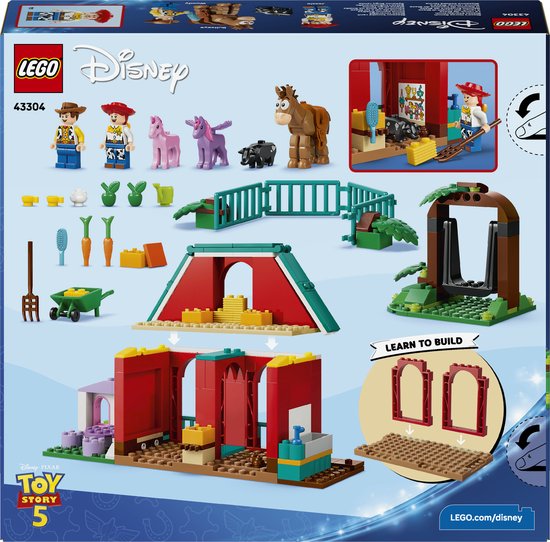 LEGO® Disney et Pixar Toy Story 5 Le ranch de Blaze 43304
