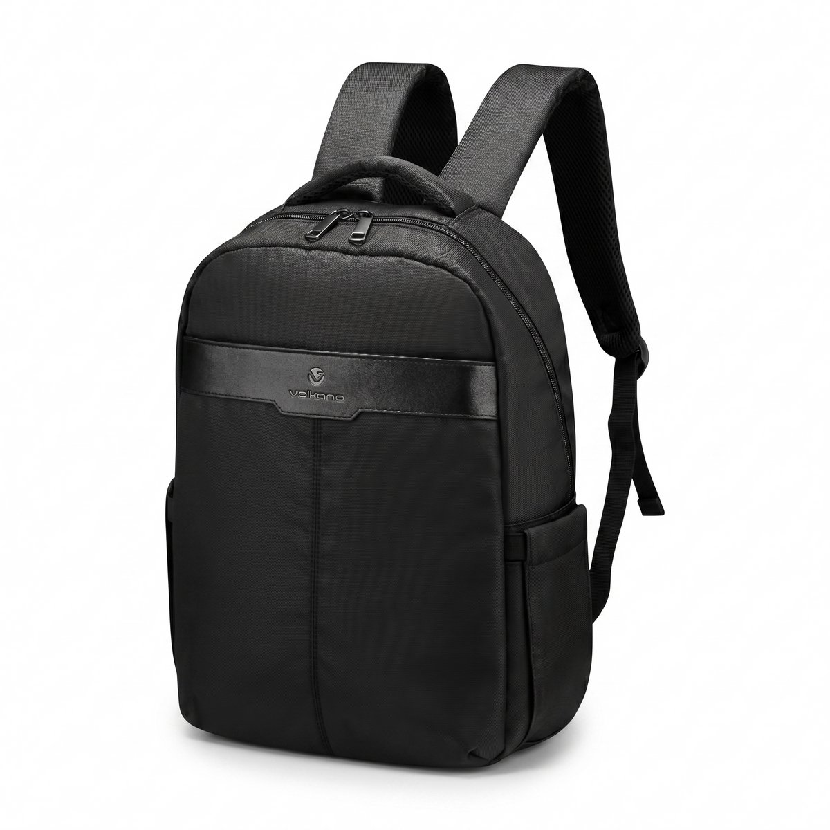 Volkano Logan Rugzak - Laptoptas 15,6 Inch - Laptoptas Dames - Laptoptas Heren - Rugtas - Zwart