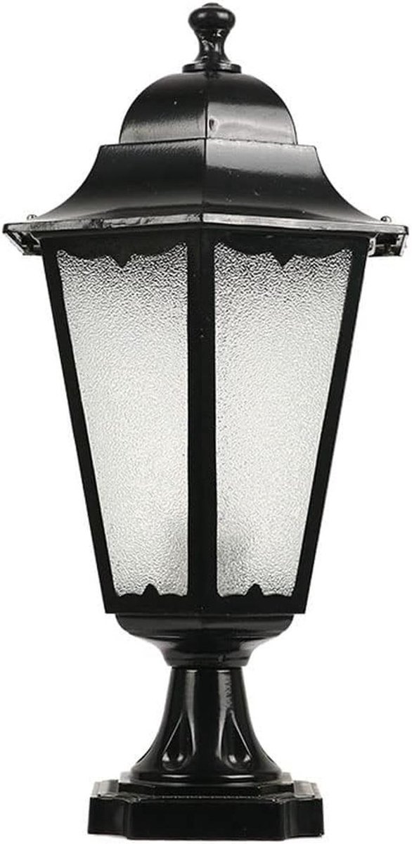 Buitenlamp - Stijlvolle Lantaarn - Tuin Verlichting - Waterdichte Metalen Afwerking - 39 x