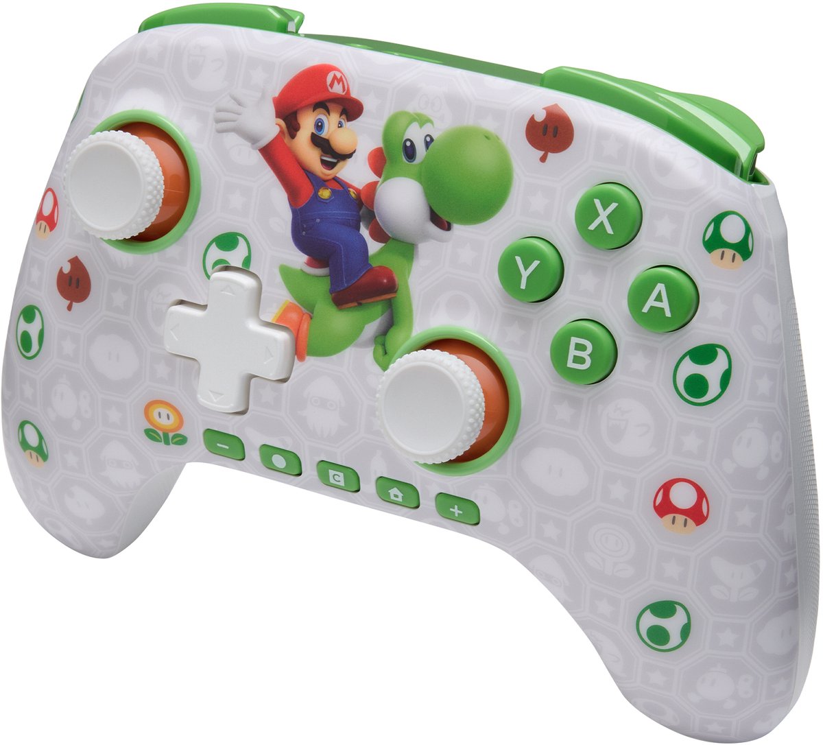 PowerA Draadloze Controller - Nintendo Switch - Mario & Yoshi – foto 7