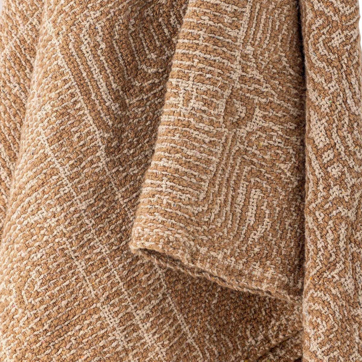 Bloomingville Blooming Ville - Plaid Bresso (160x130 cm) goud