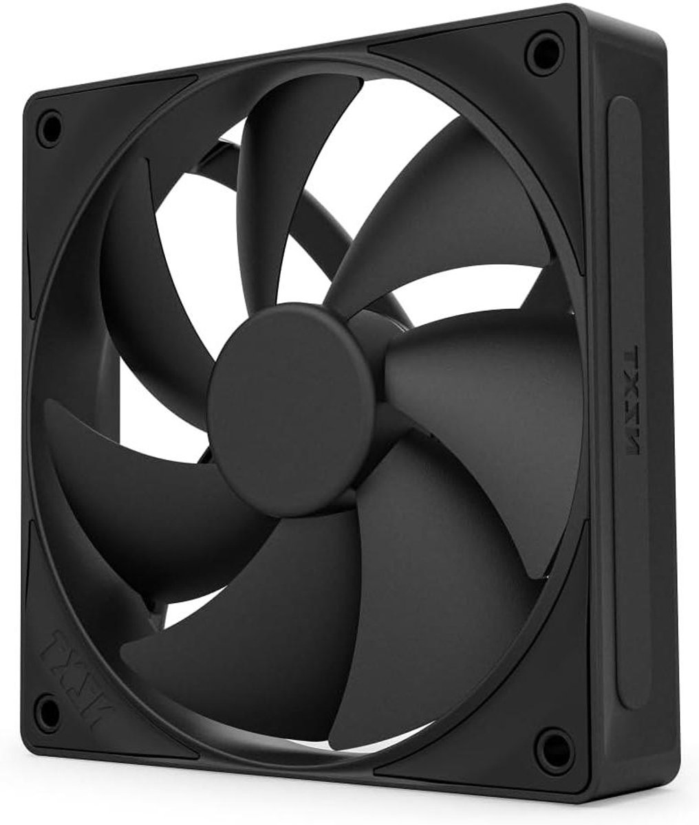 PC Kast Ventilator - Computer Fan - Componenten Koelen - Hoge Statische Druk - 120mm - Zwart