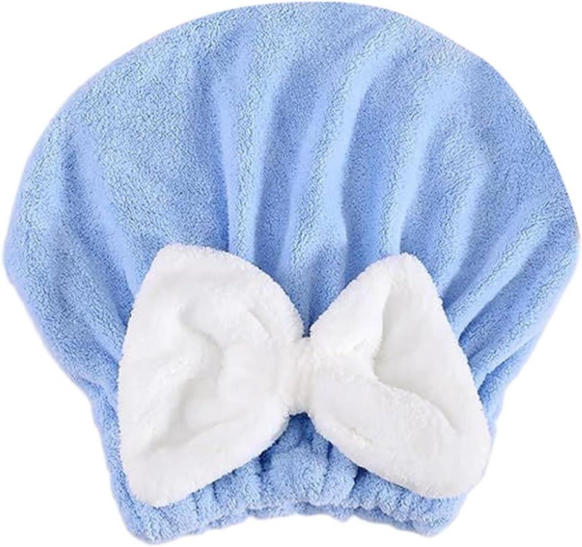 Haardoek - Haartulband - Snel Drogen - Anti-kroes - 27x26 cm - Blauw