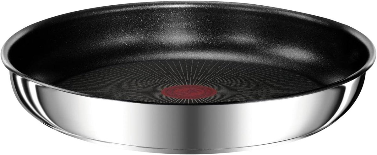 Koekenpan - Koekenpan - Koken aan tafel - Afneembare handgreep - 28 cm - Zilverkleurig