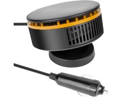 Auto Verwarming - Ruiten Ontdooier - Veilig Rijden - Snelle Verwarming - 12V - Zwart Geel