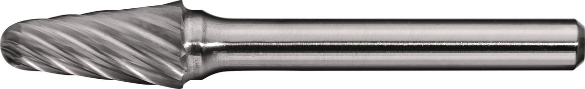 Freesstift KEL INOX D.12mm Kop-L.25mm Schacht-D.6mm HM Verz.Normaal,fijn TECWERK