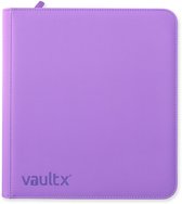 Vault X 12-Pocket Exo-Tec® Zip Binder - Verzamelmap - 480 Kaarten/Paars