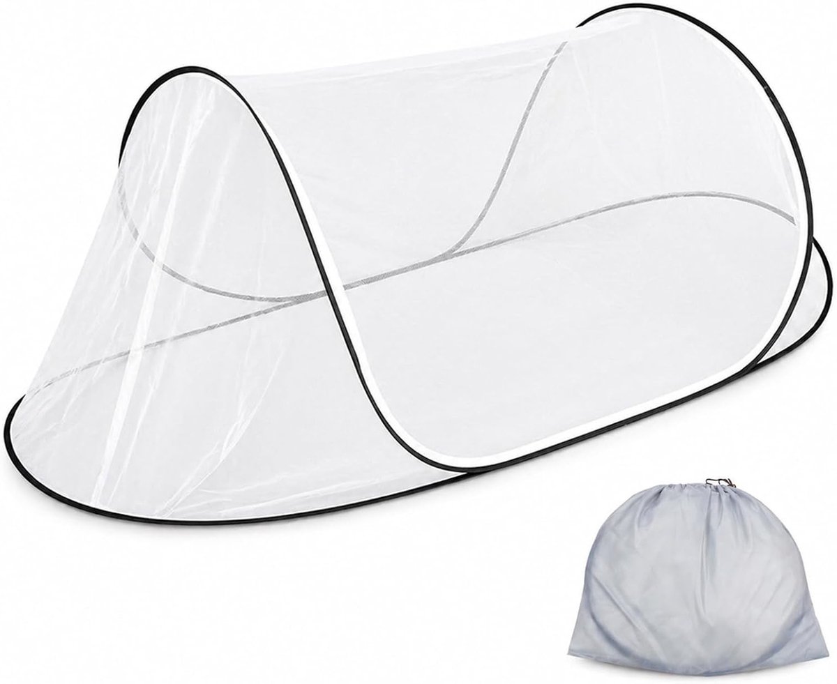 Opvouwbaar muggennet voor buitengebruik, ultralichte pop-up tent, ideaal voor camping en reizen