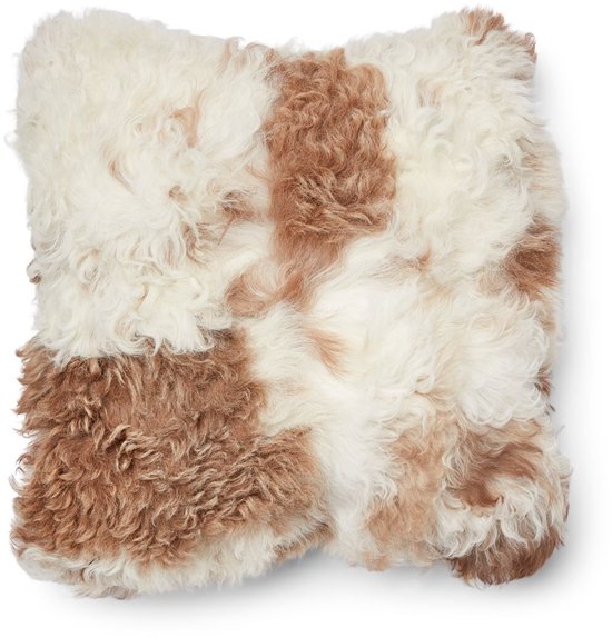 Sheepskin House - Coussin en agneau de Toscane - Double face - 60x60 cm