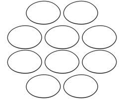 ONF3 - O-Ring Seal 151121 - 10 Stuks O-Ringen - Waterdicht - Geschikt voor APEC RO Systeem - Perfect voor waterfilters - Onderdeel voor onderhou...