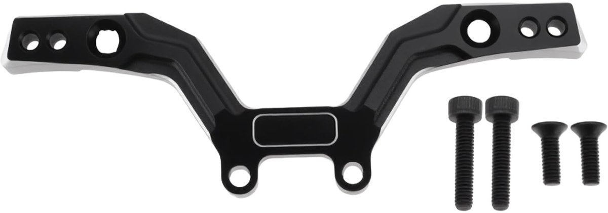 aladdien - Aluminium Front Shock Tower Brace - Shock Tower - Versterking - Geschikt voor Arrma Grom en Typhon - Stevige constructie - Verbeterde sta...