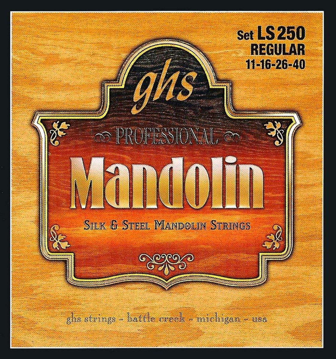 Mandoline Snaar Set Regular Lus-Eind Staal