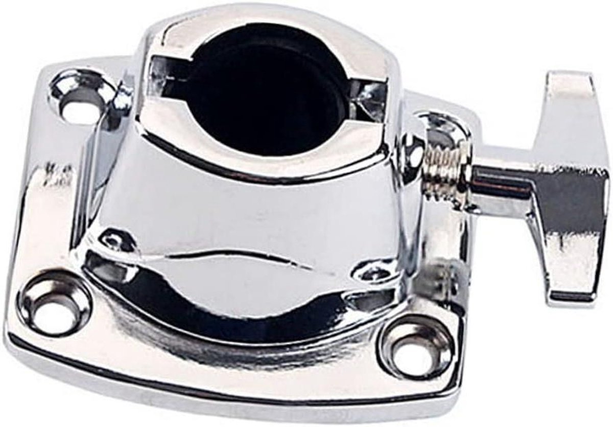 Bekkenhouder Klem - Drum Accessoire - Muziek Maken - Lichtgewicht Ontwerp - 654 cm - Zilver