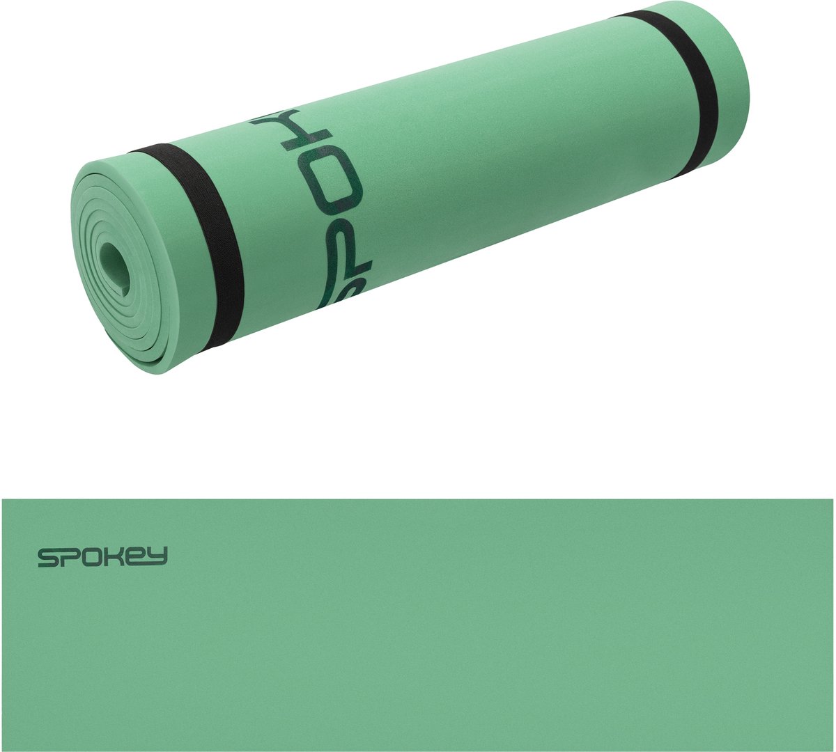 Spokey DRIFTER Slaapmat - Groen - 180x50x0.7 cm