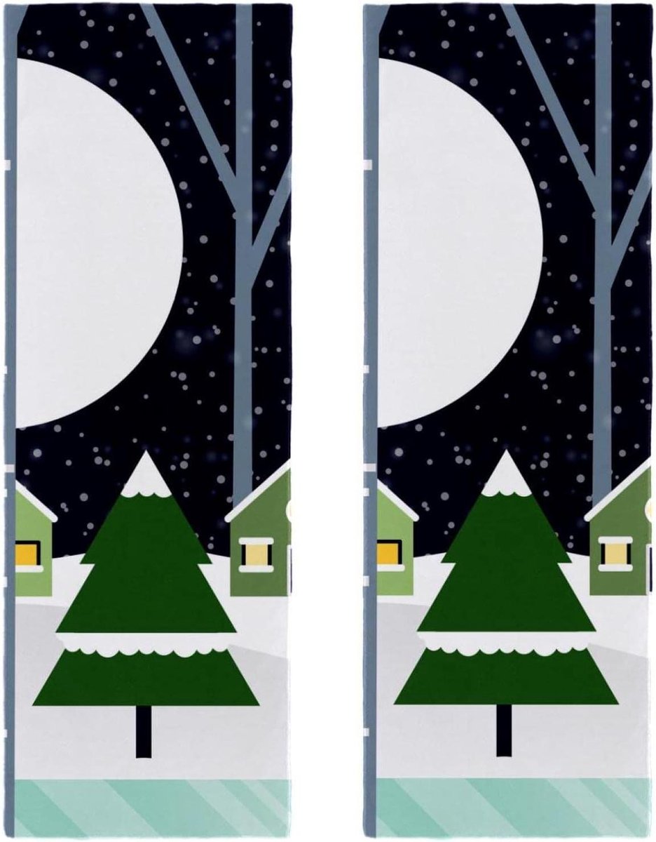 Microfiber Handdoeken - Sneldrogende Doeken - Sport & Outdoor - Super Absorberend Koelend - 2 Stuks 29.5x81.5cm - Veelkleurig