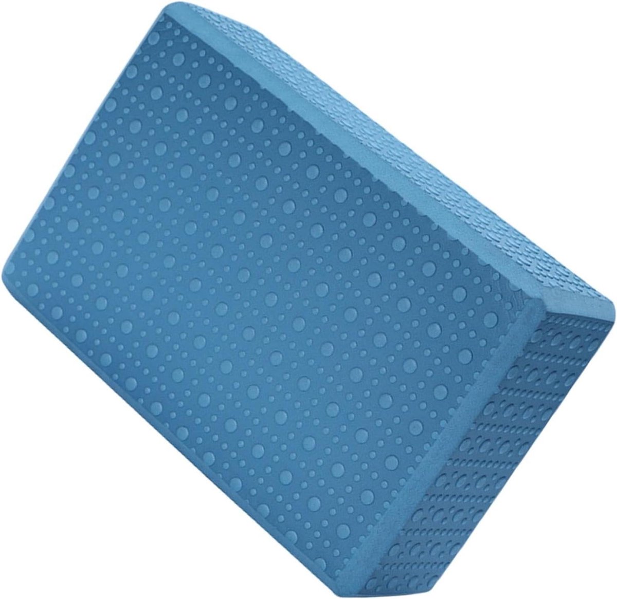 Oefenblokken Schuim - Yogablokken Fitness - Stabiliteit Verbeteren - Antislip Ondersteuning - 23 x 15 x 6 cm - Blauw