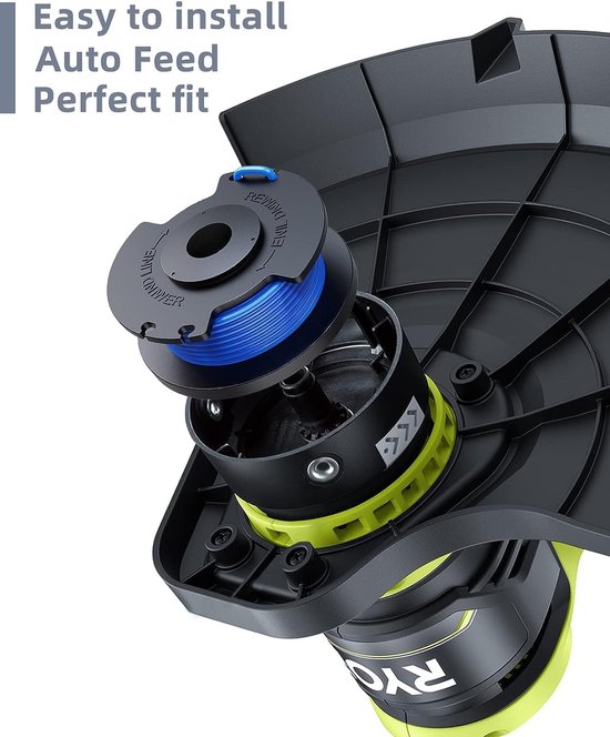 12-pack draadspoelen met 3 hoezen voor Ryobi grastrimmers van Merkloos	 — afbeelding 4
