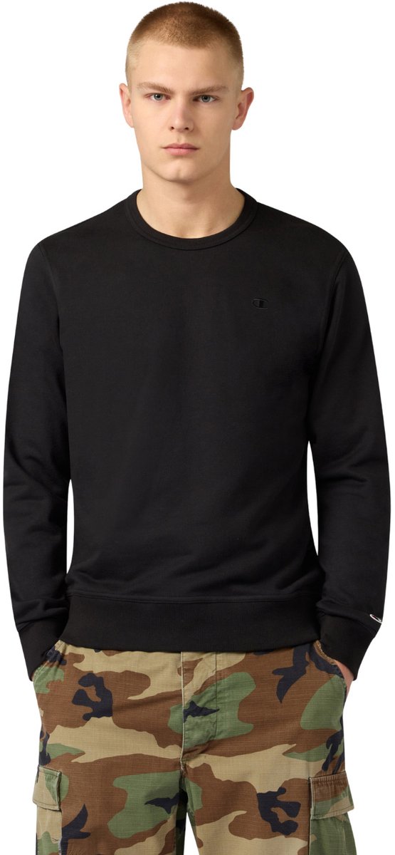 Champion Sweater Heren Crewneck Sweatshirt 2XL Zwart