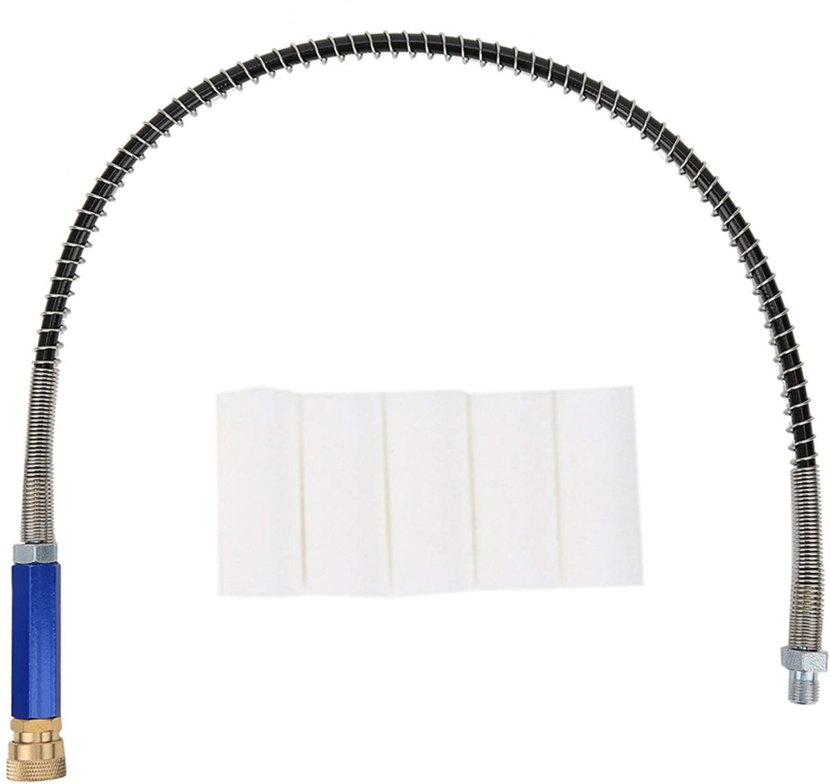 aladdien - Filter voor olie-waterafscheider - Hogedrukpomp - Compact en lichtgewicht - Zilver - Vrouwelijk hoofd - Ideaal voor air compressor - 1 ee..