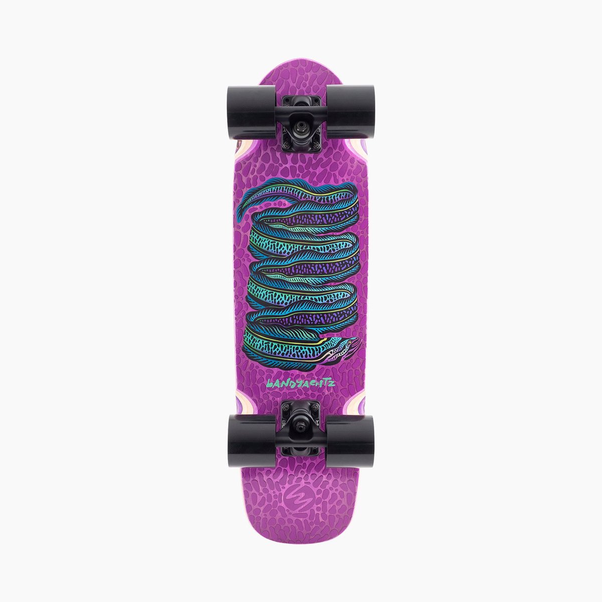 Landyachtz Dinghy 28.5 Cruiser Classic Fender Moray Eel Paars